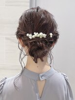 ピークアブー アヴェダ ギンザシックス(PEEK-A-BOO AVEDA GINZASIX)&nbsp;卒業式ヘア　入学式ヘア　お呼ばれヘア　結婚式　2次会ヘア