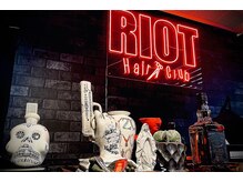 ライオットヘアクラブ(RIOT Hair Club)の雰囲気（当店は完全予約制になります。当日予約も可能です。何卒。）