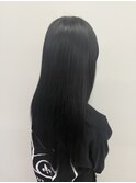 黒髪ロング