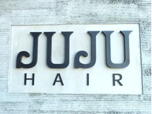 ジュジュヘアー(JUJU HAIR)の雰囲気（こちらのロゴが入った看板が目印！！）
