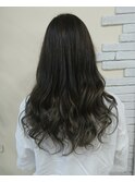大人暗髪ブルージュグラデーション！　