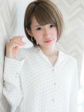 ローマ ギンザ(ROMA Ginza) 『ROMA』抜け感グレージュ×ひし形シルエット小顔ショート