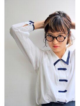 ヘアーサロン サボイア(HAIR SALON SAVOIA) 《SAVOIA 渋谷/代官山》ボブ×メガネ
