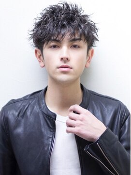 アンルポン(un.le.pont) 束感ヘアショートマッシュバブルマッシュソフトツーブロック男前