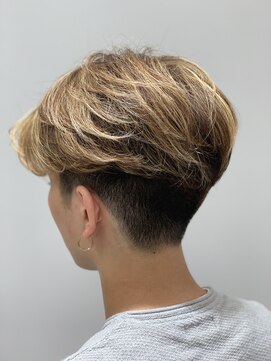 ユキオ オブ ヘアー(YUKIO of Hair) 【ツーブロック】ネープレス×小顔×無造作ショート