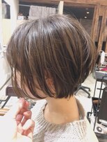 ティアラ 桜木町(TIARA) REAL SALON WORK~大人かわいい小顔ひし形ショートボブ