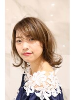 キャリ(CALI)&nbsp;外ハネセミディ≪CALI・田町・三田・美容室・CHIAKI≫