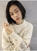 【milly梅田店】ダークトーン×ナチュラルボブ