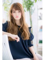 ミック ヘアアンドビューティー 大山店(miq Hair&Beauty) 大人かわいい♪ニュアンスカラードール風ゆるふわカールc1