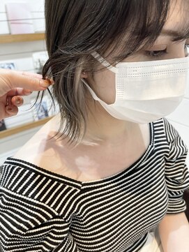 ネオリーブ アンド 渋谷店(Neolive &) 【Neolive&渋谷店】ホワイトベージュ&インナーカラー