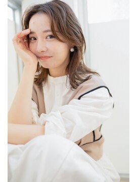 ソルトヘアー(SALT/Hair) 韓国風ミディアムヘア