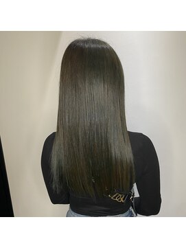 サロンドミルク 溝の口店(salon de MiLK) 透明感オリーブグレー♪