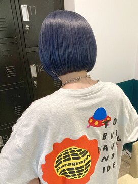 ヘアーブレイス(hair brace) ネイビーブルー 【菅野竜矢】