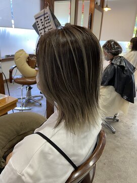 ヤソ(yaso) グレージュ×バレイヤージュ