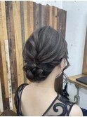【RICCA 家田 ヘアセット 】大人シンプルシニヨン♪