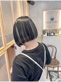 ハイライトカラーにも合う☆重軽ボブ