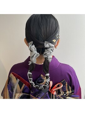 美容室 アイディー i-dee 成人式ヘアセット