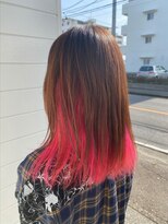 ヘアーメイク ドット(HairMakeDOT)&nbsp;可愛いピンク