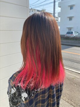 ヘアーメイク ドット(HairMakeDOT) 可愛いピンク