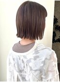 パツっとショートボブ