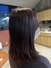 【2番人気☆エイジングケア◎】カット＋白髪染め＋髪質改善トリートメント