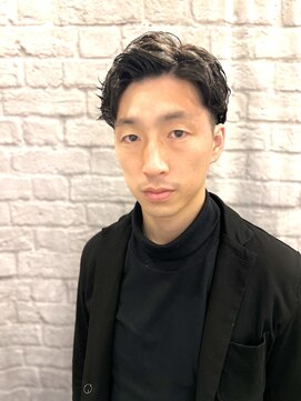 グレイスフルバーバー 赤坂見附店 セットしやすい感動パーマ【床屋】【理容室】【赤坂】