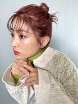 カジュアルなちびおだんごアレンジ(Minakoヘアセット)
