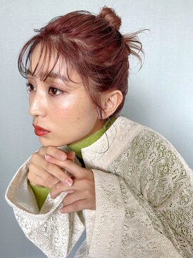 アム(amu) カジュアルなちびおだんごアレンジ(Minakoヘアセット)