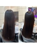 【ONE HAIR】ONEHAIR式艶髪特化縮毛矯正☆