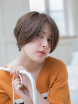 ヘアーデザイン ビバース(hair design vivarth)の写真/【低ダメージカラー】初めてのグレイカラーならhair design vivarthで!悩める大人女性をもっとキレイに…☆