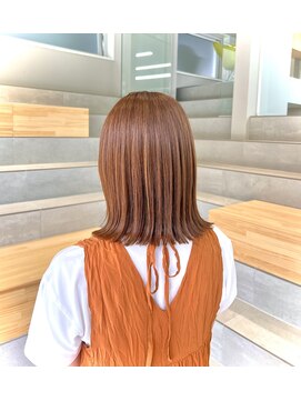 カケル(×.) 切りっぱなしボブ