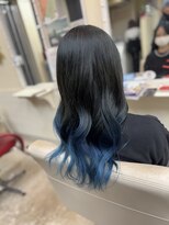 ロジーリリーヘアーズ(Rosy Lily hair's)&nbsp;ブルーグラデーション