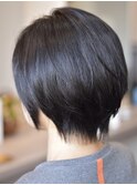 黒髪ショート/丸みショート/束感ショート/オイルセットver
