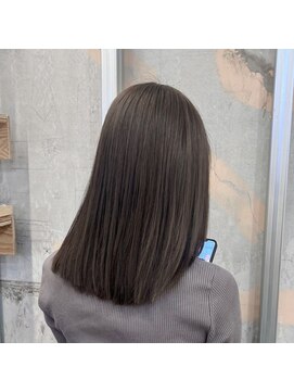 イオエ 梅田(ioe) ニュアンスカラー/グレージュ/ツヤ髪スタイル/髪質改善/縮毛矯正