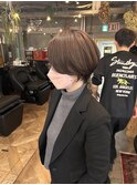 スッキリショート白髪ぼかし