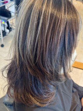 グッドライフヘアー(GOOD LIFE hair) 『デザインカラー×アンブレラカラー× ウルフカット』