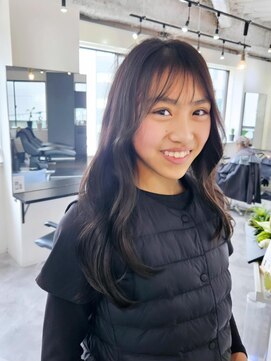 エイス 梅田 中津(Ace) キッズカット　フェイスレイヤー