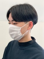 エルマーク 神戸三宮(L-MARK)&nbsp;センターパートニュアンスパーマ韓国カルマパーマコンマヘア