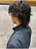 ウルフミディアムツイストスパイラルパーマ