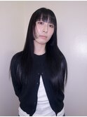 モードな姫カットstyle/青みblack