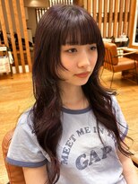 ラブハーツアンドビーヒガシウメダ(luve heart's And Be higashiumeda)&nbsp;レッドヘアとお顔まわりカット