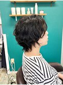 ショートパーマ