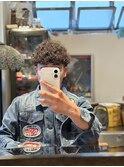 プードルパーマ　波波パーマ　ウェーブパーマ　強めパーマ