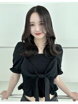 ノアル 大宮店(NOAHL)&nbsp;レイヤー/韓国/くびれ/ダブルカラー/エクステ/レイヤーボブ