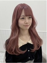 リルミー ミュエナ 大須 矢場町(Lilme myuena)&nbsp;ミルキーピンク　ケアブリーチ/ダブルカラー　＊Lilme＊