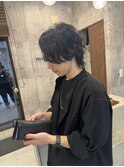 マッシュウルフスパイラルパーマ