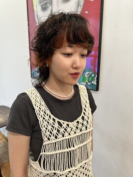 ルッツ(Lutz. hair design) 25.8.15インナーウルフ[犬山良い慈]