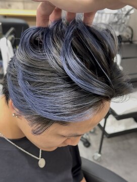 クローマン バイ ビカム(CHROMAN by become) ネイビー/バレイヤージュ