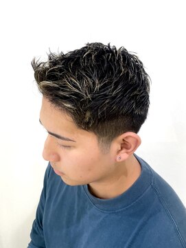 バーチ バイ クロップエス(BIRCH by crop es) 【メッシュで魅せる、束感ショート。】アクティブショート