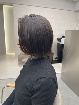 シキ(SHIKI) 【学芸大学／ボブ】 乾かすだけでまとまる 髪質改善ボブ